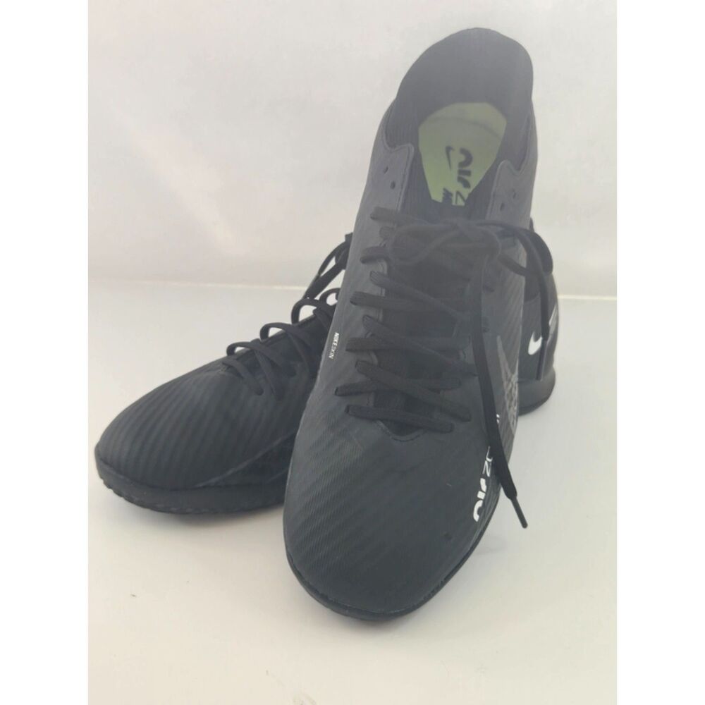 Nike Zoom Mercurial Superfly 9 Academy IC Men 9.5 Black Indoor Soccer Cleats